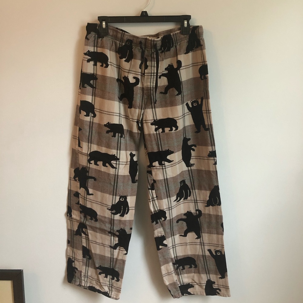 Hatley Nature “Bears on Plaid” women’s flannel pjs